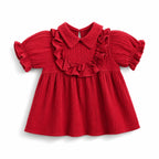 muslin crinkle frock [ yellow]
